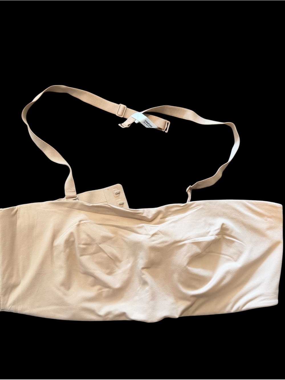 Aerie Convertible Strapless Bandeau Bra in Nude